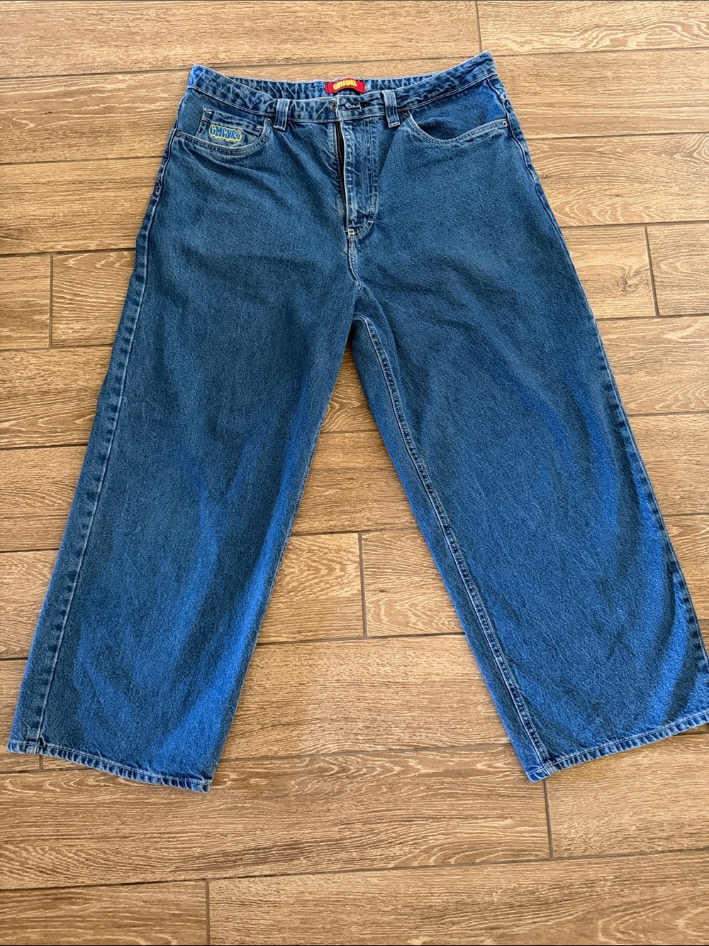 Empyre Blue Men's Ultra-wide jeans 34